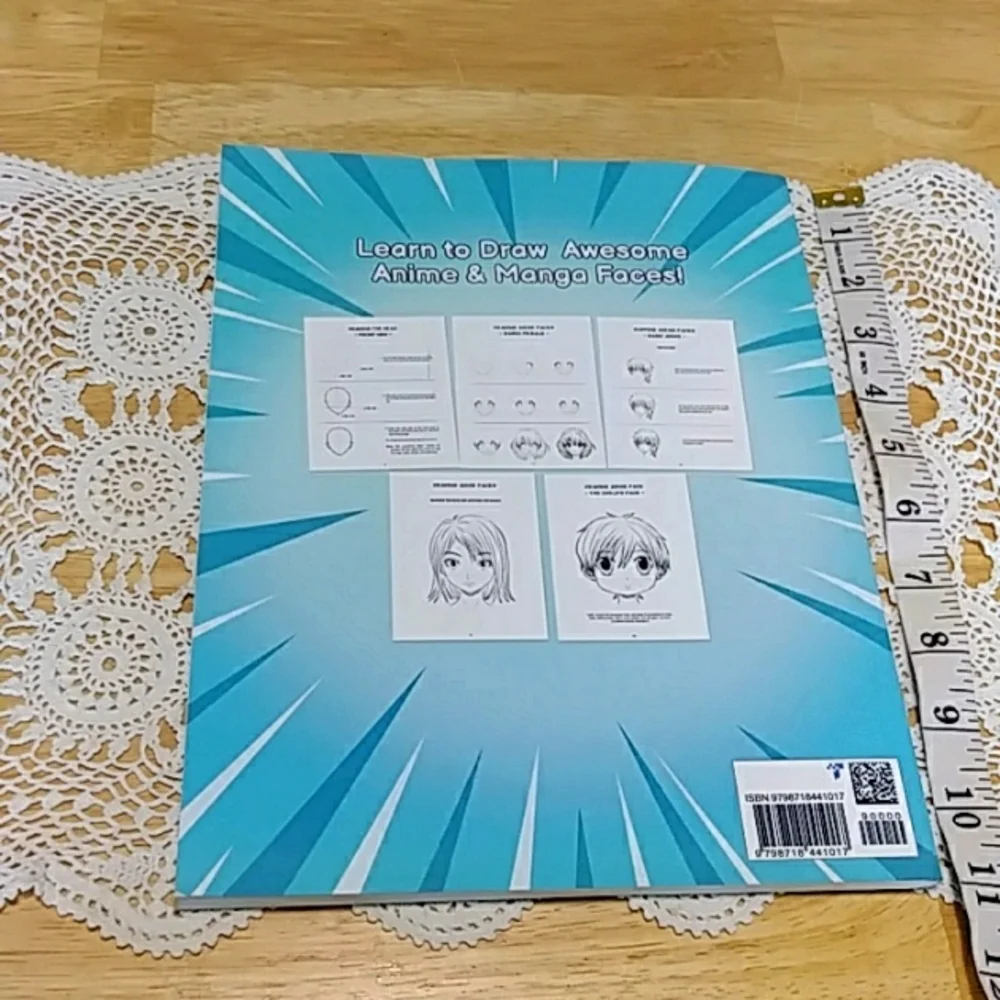 How to draw anime and manga faces, guide for kids, teens, adults